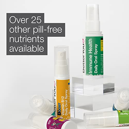 BetterYou Boost Vitamin B12 Daily Oral Spray, Pill-free Vitamin B12 Supplement for Energy Better You uk supplements