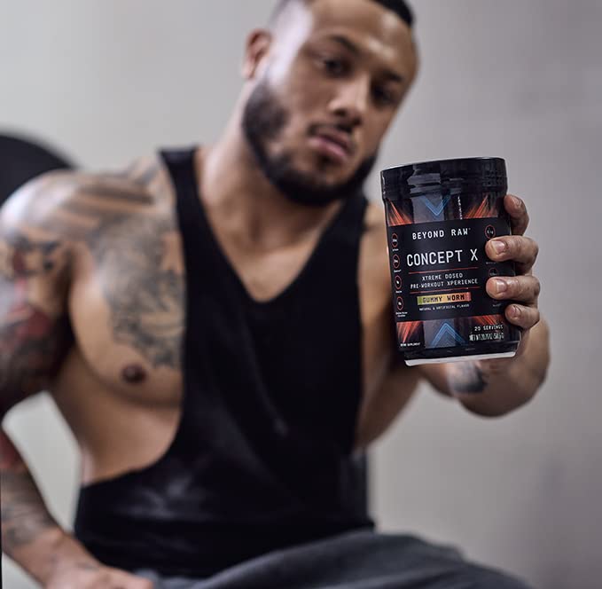 BEYOND RAW Concept X | Clinically Dosed Pre-Workout Powder | Contains Caffeine BEYOND RAW uk supplements
