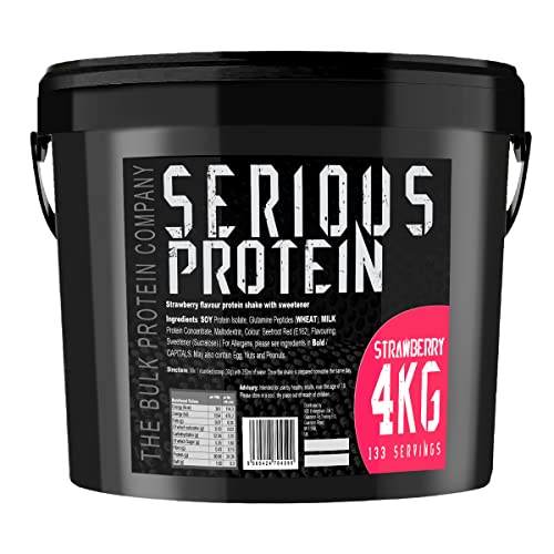 The Bulk Protein Company – SERIOUS PROTEIN – Whey Protein Powder – 4kg – Low Carb The Bulk Protein Company uk supplements