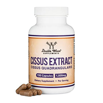 Cissus Quadrangularis Super Extract, 150 Capsules, Manufactured in The USA, Dietary Double Wood Supplements uk supplements