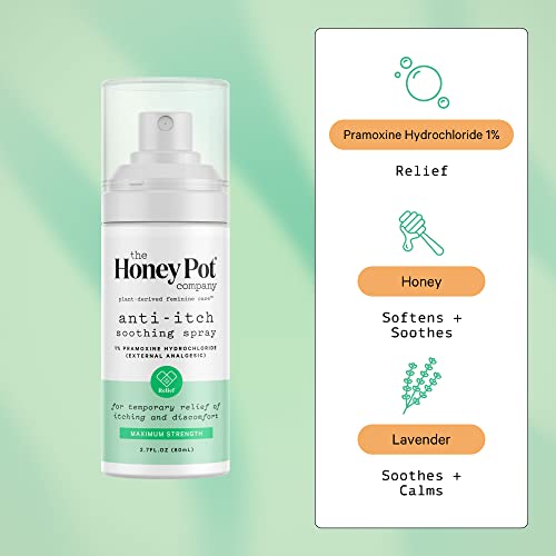 The Honey Pot Company - Feminine Anti-Itch Spray -at Home or On The Go Medicated Spray The Honey Pot Company uk supplements