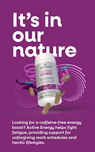 Vegetology Energy Supplements – Iron, Vitamin C & B2, B12, Folate & More – Vitamin Supple VEGETOLOGY uk supplements
