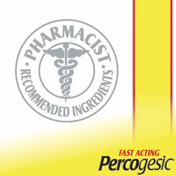 Percogesic Original Pain Relief | Aspirin Free Fast Acting Relief | 90 Coated Caplets (4 Pack) Percogesic uk supplements