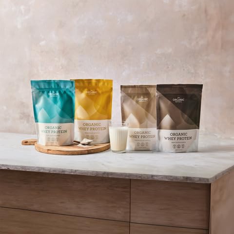 The Organic Protein Co. - Madagascan Vanilla Organic Whey Protein Powder The Organic Protein Company uk supplements