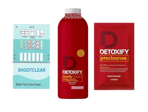 Shootclhear - Detoxify readyclean Detox Drink, Herbal Precleanse Pills, 6 Panel Test, Detox Shootclhear uk supplements