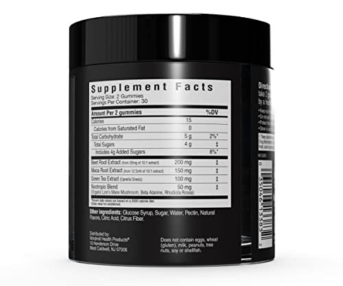 Cybergenics Pre Workout Gummies, Supports Energy Levels, Boosts Performance Cybergenics uk supplements