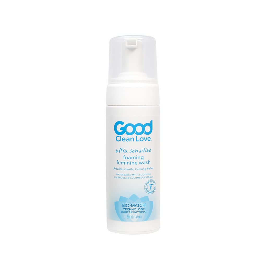 Good Clean Love Ultra Sensitive Foaming Feminine Wash, pH-Balanced Vaginal Soap for Women Good Clean Love uk supplements