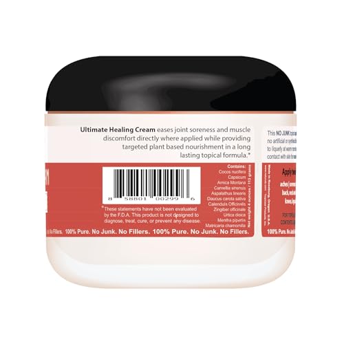 Naturulz Ultimate Healing Cream 4 Ounce Fast-Acting Topical for Backs, Knees, Shoulders, Muscles Naturulz uk supplements