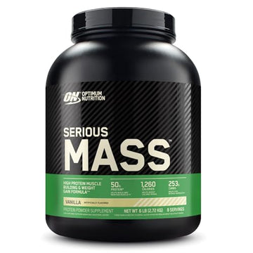 Optimum Nutrition Serious Mass, Weight Gainer Protein Powder, with Added Immune Supp Optimum Nutrition uk supplements