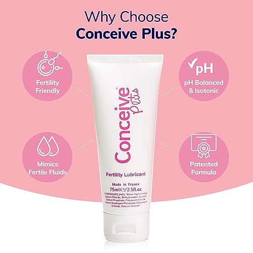 Conceive Plus Fertility-Friendly Personal Lubricant, TTC Safe, - 1 Ounce Conceive Plus uk supplements