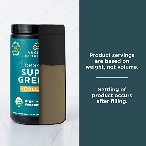 Ancient Nutrition Supergreens Powder, Organic Superfood Powder with Collagen Ancient Nutrition uk supplements