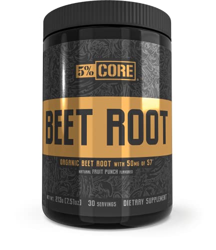 5% Nutrition Core Beet Root | Nitric Oxide Organic Beet Root Powder Pre Workout Additive 5% Nutrition uk supplements