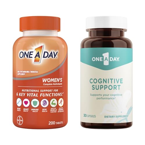 ONE A DAY Bundle Multivitamin for Women 200 Count Tablets Cognitive Supplement ONE A DAY uk supplements