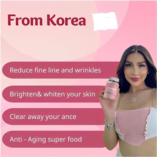 Glutathione Collagen Gummies,Glutathione Collagen Glow Gummies for Dark Spot,60 Pieces Pelinuar uk supplements