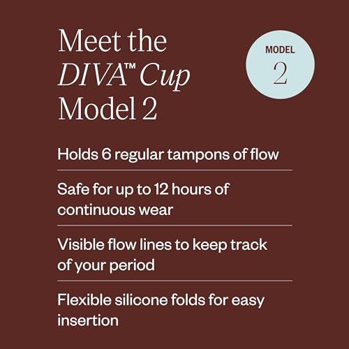 DivaCup - BPA-Free Reusable Menstrual Cup - Leak-Free Feminine Hygiene - Tampon and Pad DivaCup uk supplements