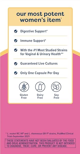 Renew Life Women's Probiotic Capsules, Supports pH Balance for Women, Vaginal Renew Life uk supplements