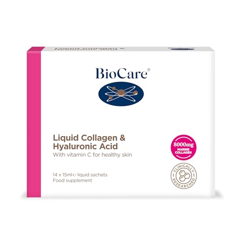 BioCare - Liquid Collagen & Hyaluronic Acid - 14 x 15 ml sachets BIOCARE uk supplements