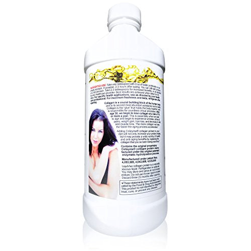 LiquiVive Liquid Collagen Protein Peptides Concentrate | Pure Hydrolyzed Super Multi Collagen Life Miracle uk supplements