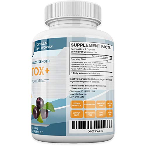 Advanced Keto Colon Cleanser & Detox for Weight Loss - Aids Healthy Colon Function Slim Heat uk supplements