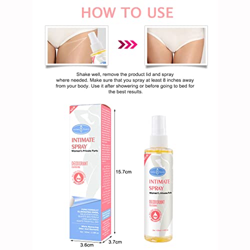 AICHUN BEAUTY Intimate Spray Deodorant Armpits Feet Tightening Vagina PH Balanced Private AICHUN BEAUTY uk supplements