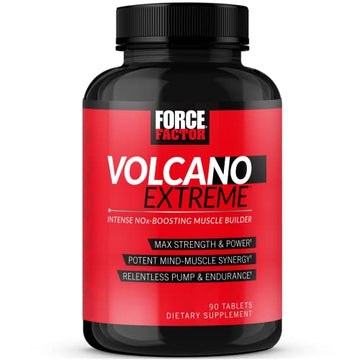 Force Factor Volcano Extreme Pre Workout Nitric Oxide Booster Supplement for Men Force Factor uk supplements