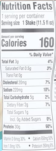 Premier Protein Shake, Café Latte Liquid, 30g Protein, 1g Sugar, 24 Vitamins & Minerals Premier Protein uk supplements