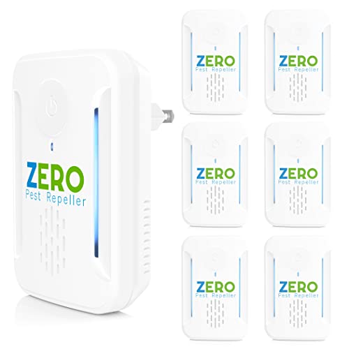 Ultrasonic Pest Repeller, Indoor Ultrasonic Repellent for Roach, Rodent ZEROPEST uk supplements