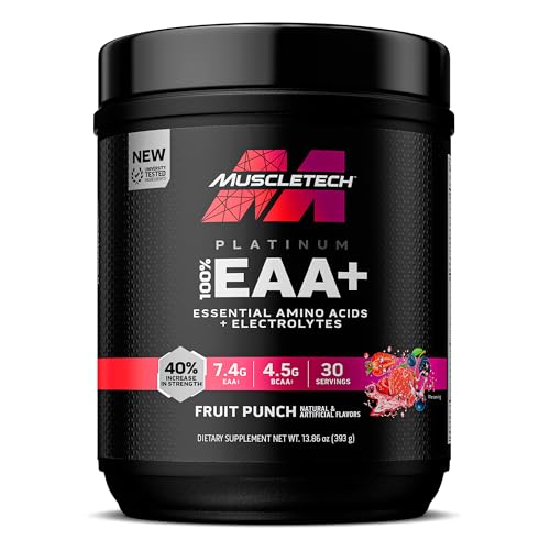 MuscleTech | Platinum 100% EAA+| Essential Amino Acids| Muscle Strength Builder MuscleTech uk supplements