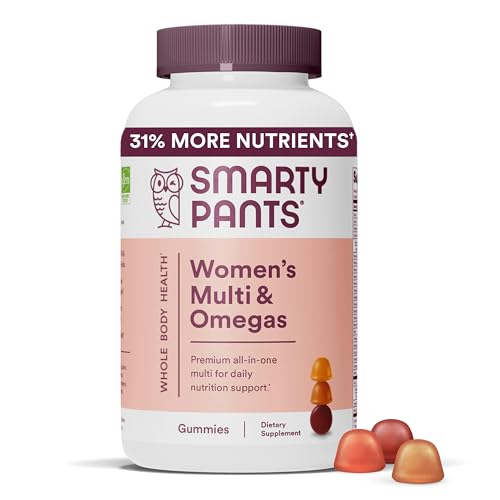 SmartyPants Women's Multivitamin Gummies: Omega 3 Fish Oil (EPA/DHA), Methylfolate SmartyPants uk supplements