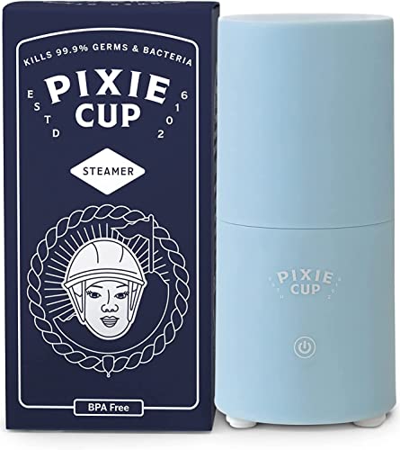 Pixie Menstrual Cup & Disc Steamer Sterilizer 2.0 - Kills 99.9% of Germs with Cleaner Steam Pixie Cup uk supplements