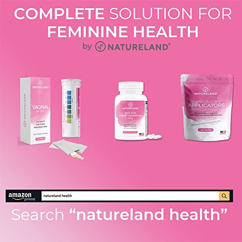 Natureland [20/40 Pack Vaginal Suppository Applicators for Women,Soft Tip Auxiliary Tool for Pills Natureland uk supplements