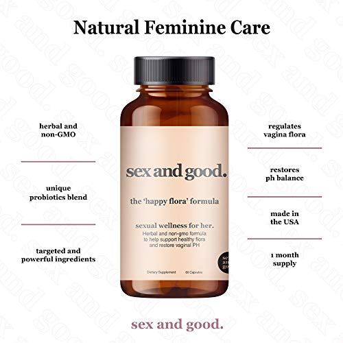 The Happy Flora Formula, Vaginal Health Supplements, Probiotics and Herbal Supplements Sex And Good uk supplements