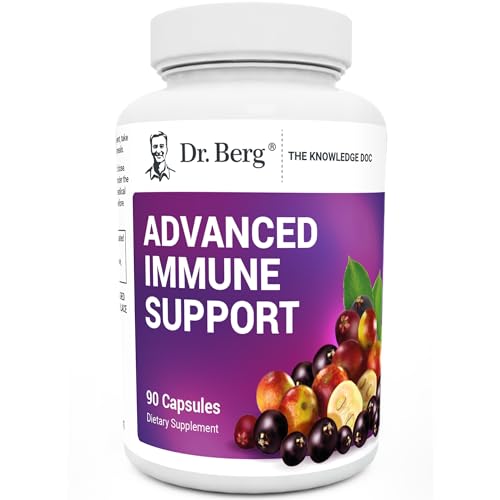 Dr. Berg's Advanced Immune Support - Daily Immunity Multi-System Defense Supplement Dr. Berg Nutritionals uk supplements
