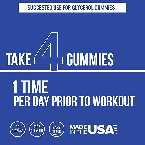 VitaPatch Premium Grade Glycerol Gummies Stim Free Pre Workout - Intense Pump VitaPatch uk supplements