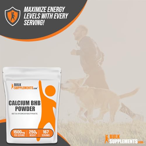 BulkSupplements.com Calcium BHB Powder - Beta-HydroxyButyrate Powder, BHB Supplement BULKSUPPLEMENTS.COM uk supplements