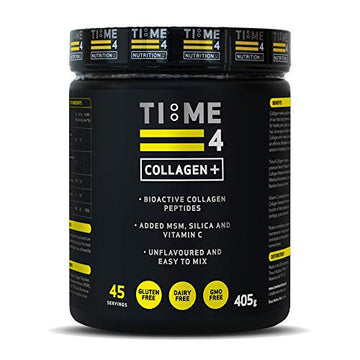 Time 4 Collagen + 45 Servings – Pure Hydrolysed Collagen Powder for Women & Men Time 4 Nutrition uk supplements