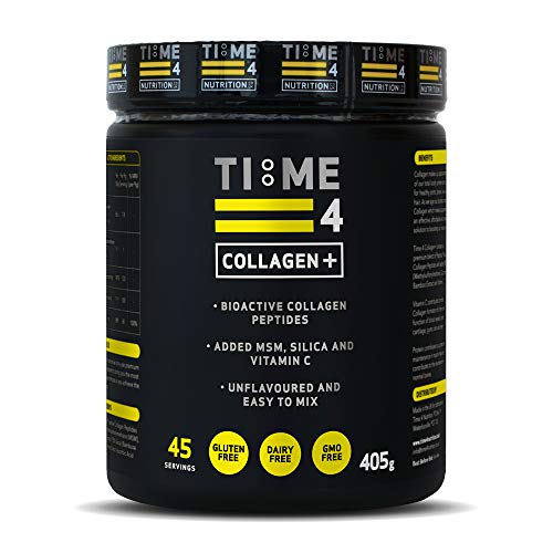 Time 4 Collagen + 45 Servings – Pure Hydrolysed Collagen Powder for Women & Men Time 4 Nutrition uk supplements