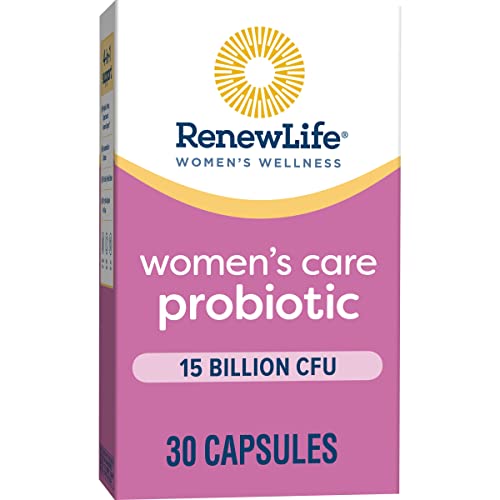 Renew Life Women's Probiotic Capsules, Supports pH Balance for Women, Vaginal, Urinary Renew Life uk supplements
