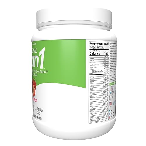 Lean1 Strawberry, 15 Serving tub, Fat Burning Meal Replacement by Nutrition53 N53 uk supplements