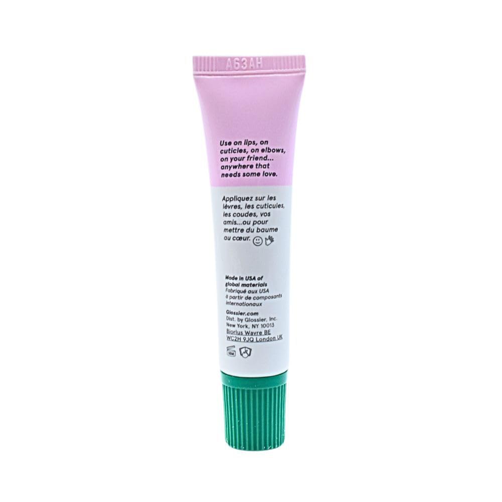 Glossier Balm Dotcom Lip Balm and Skin Salve - Rose - Sheer Pink Tint Glossier uk supplements
