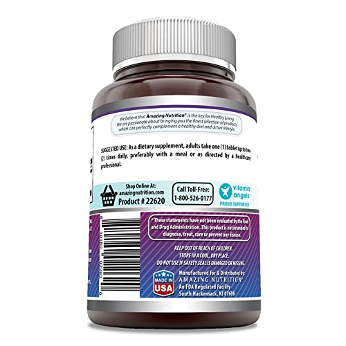 Amazing Formulas L-Carnitine Fumarate 1000Mg 120 Tablets Supplement | Amino Acid Amazing Nutrition uk supplements
