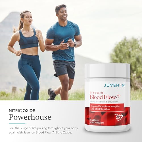 Juvenon BloodFlow-7 Nitric Oxide Supplement with Nitrosigine Juvenon uk supplements