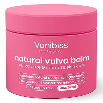 Vanibiss Natural Vulva Balm - Vulva Cream & Tender Skin Care -Topical Vulvar Moisturizer Vanibiss uk supplements