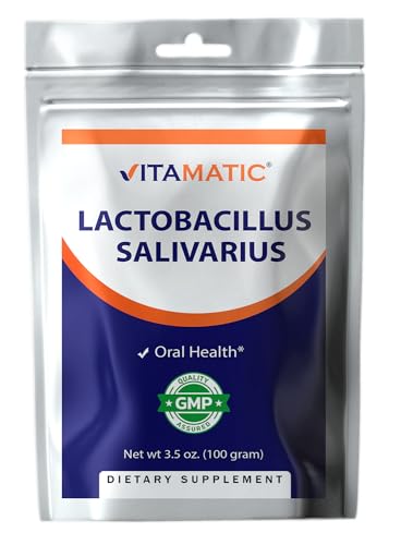 Vitamatic Lactobacillus Salivarius Probiotic Powder - Digestive Support - 100 Gram Vitamatic uk supplements