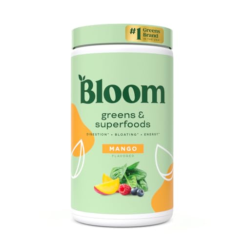Bloom Nutrition Super Greens Powder Smoothie & Juice Mix - Probiotics Bloom Nutrition uk supplements