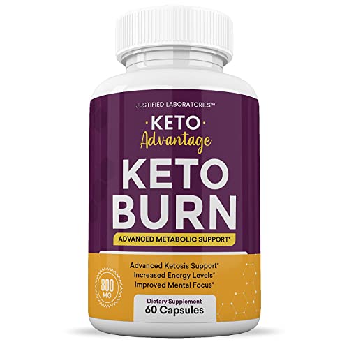 (2 Pack) Keto Advantage Keto Burn Pills Includes Apple Cider Vinegar goBHB Exogenous Justified Laboratories uk supplements