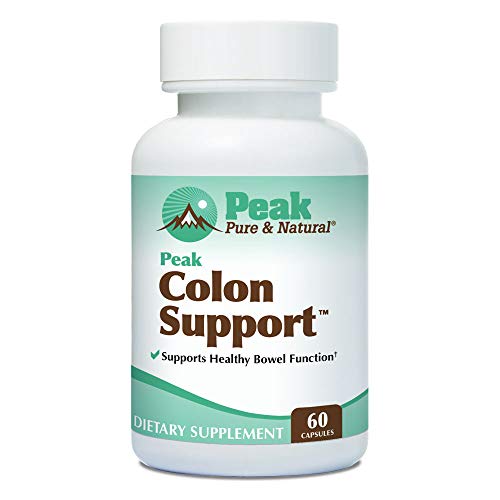 Peak Pure & Natural Colon Support - Colon Cleanse and Detox Supplement for Digestive Peak Pure & Natural uk supplements