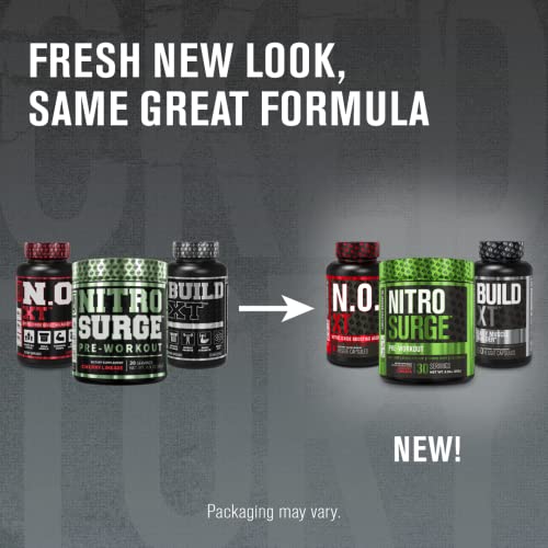 Jacked Factory Nitrosurge Pre Workout, N.O. XT Nitric Oxide Supplement & Build-XT Daily Jacked Factory uk supplements