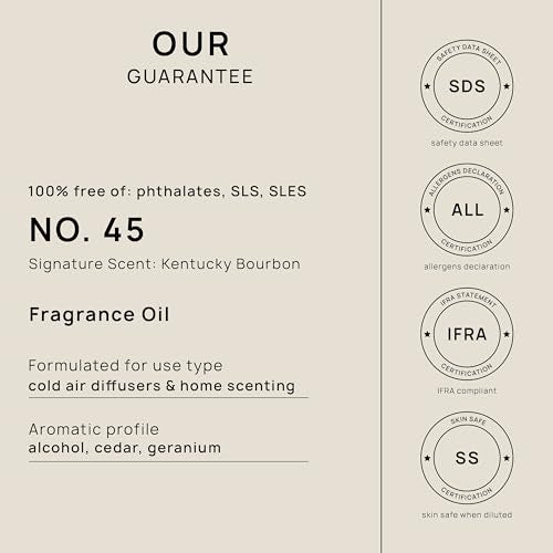 VINEVIDA [16 Fl Oz] Kentucky Bourbon Fragrance Oil for Cold Air Diffusers, Essential Oils for Diffuser Oil VINEVIDA uk supplements