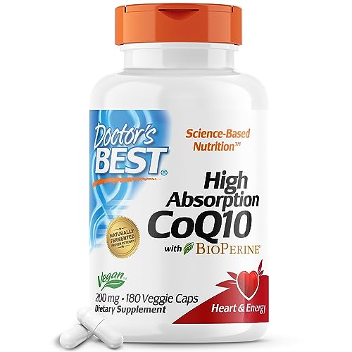 Doctor's Best High Absorption CoQ10 with BioPerine, Non-GMO, Gluten & Soy Free Doctor's BEST uk supplements